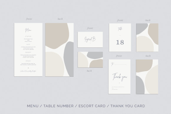 14 Wedding Invitation Template Ideas That Look Expensive 23 Elegant wedding invitation suite with minimalist design and neutral colors.