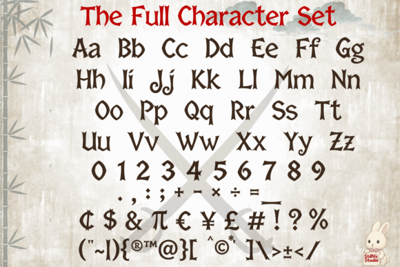 16 Gothic Fonts for Halloween Invitations That Look Stunning 14 Gothic font character set showcasing letters and symbols.
