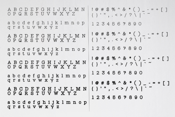 14 Fonts Similar to Rockwell Extra Bold: Bold Alternatives 19 Wigenda Typewrite Fonts 10715985 7 580x387 1