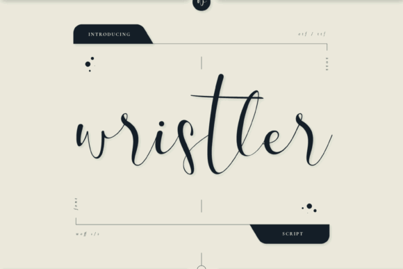 33 Best Feminine Script Fonts for Elegant Branding & Wedding Design 28 Wristler Fonts 34579402 1 1 580x387 1