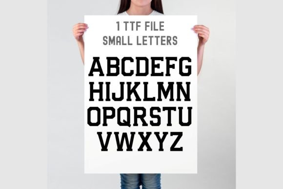 17 Collegiate Fonts: Powerful Picks for Logos & Jerseys 10 ab varsity narrow Fonts 93743550 3 580x387 1