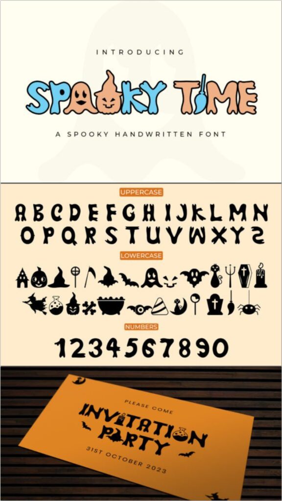30 Best Halloween Fonts for Spooky Designs That Stand Out 23 gandr collage 13