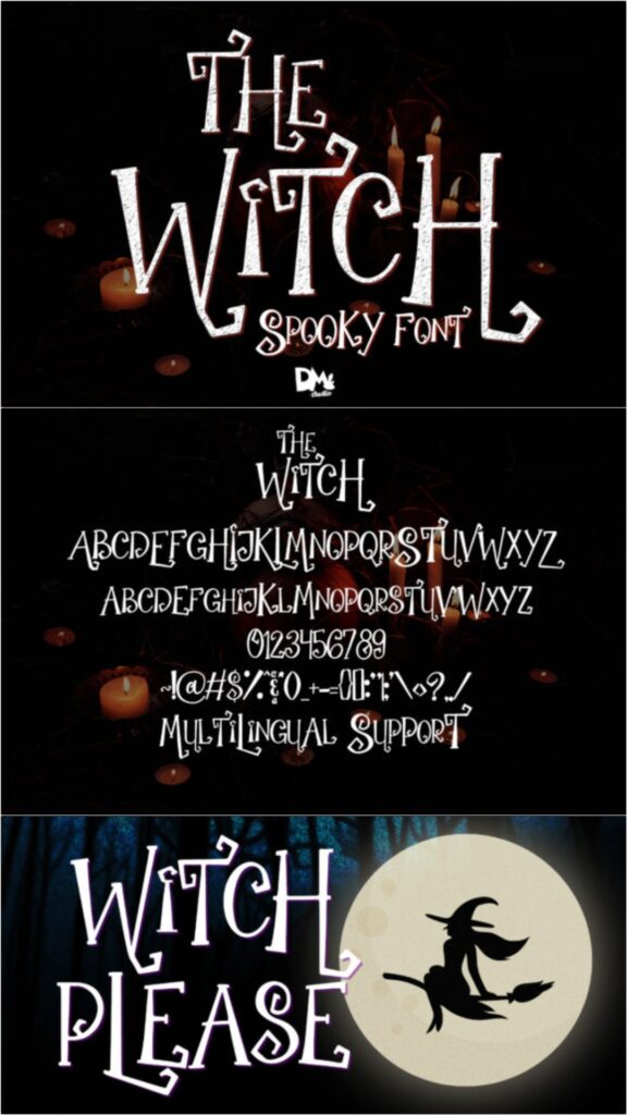 30 Best Halloween Fonts for Spooky Designs That Stand Out 30 gandr collage 15