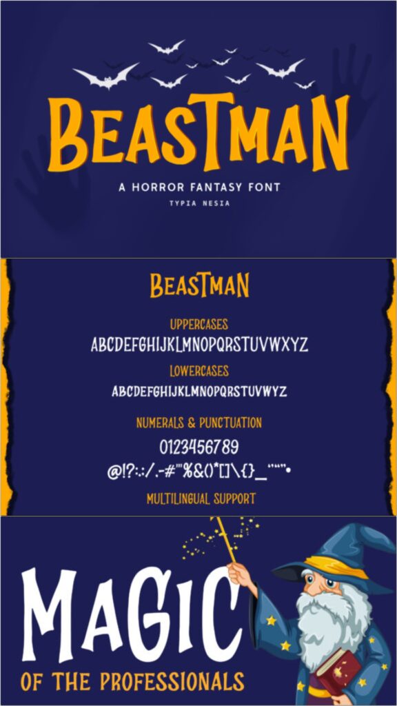 36 Best Halloween Fonts for Invitations, Shirts, Signs, and Crafts 35 gandr collage 30