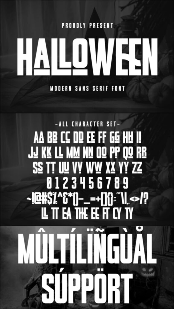 36 Best Halloween Fonts for Invitations, Shirts, Signs, and Crafts 52 gandr collage 35
