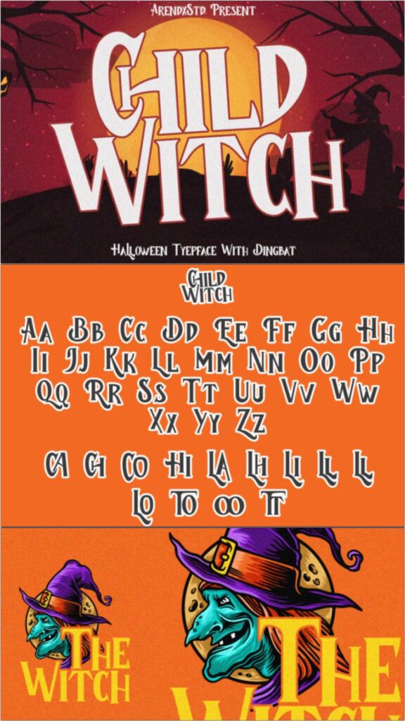 Halloween Fonts: 44 Best Picks for Cards, Signs & Cricut 64 gandr collage 46 1