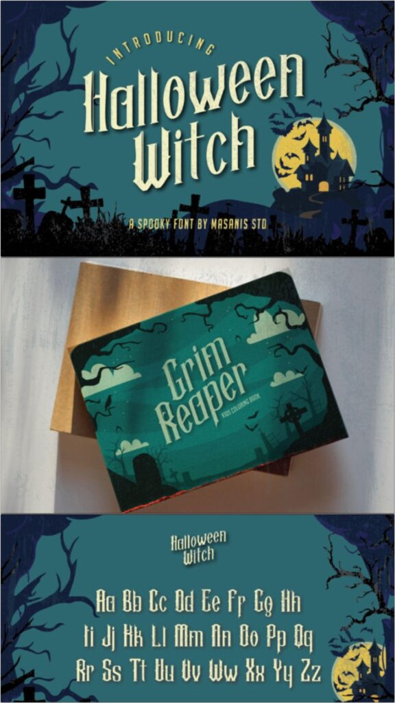 47 Best Halloween Fonts for Crafts, Parties, and Products 17 gandr collage 54 1