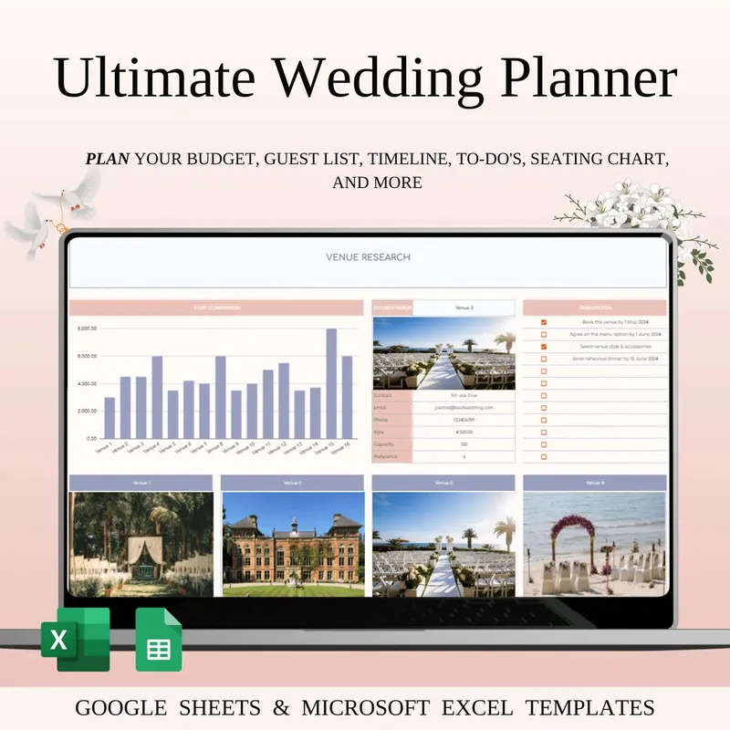 Wedding Budget Template: 16 Smart Picks for Easy Planning 2