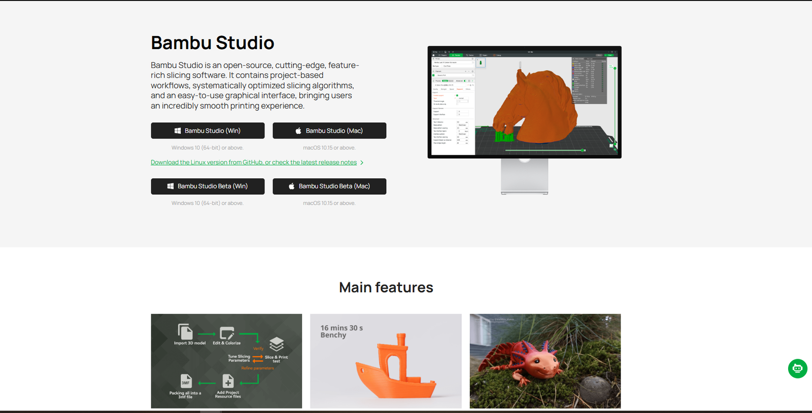 8 Best 3D Printer Software for Mac Users 7 Bambu Studio interface showcasing 3D model editing tools and features.