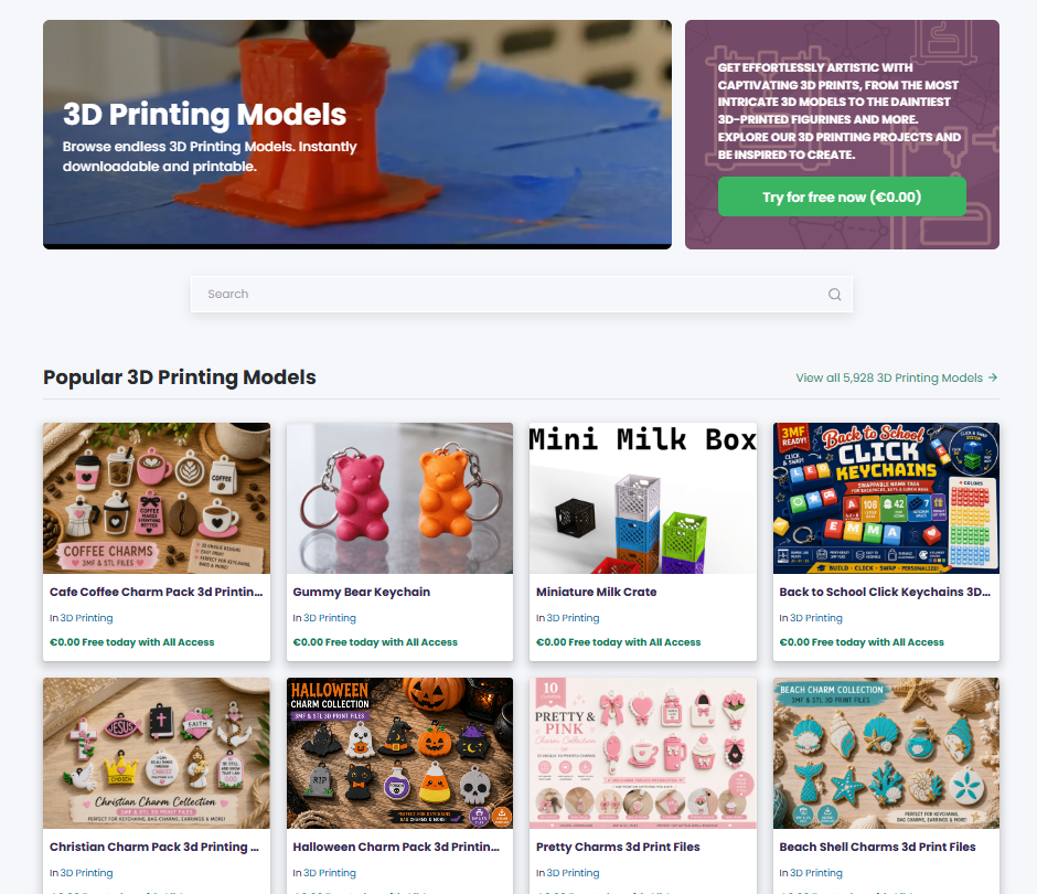 8 Best 3D Printer Software for Mac Users 3 Collection of colorful 3D printed models including keychains and decorative items.
