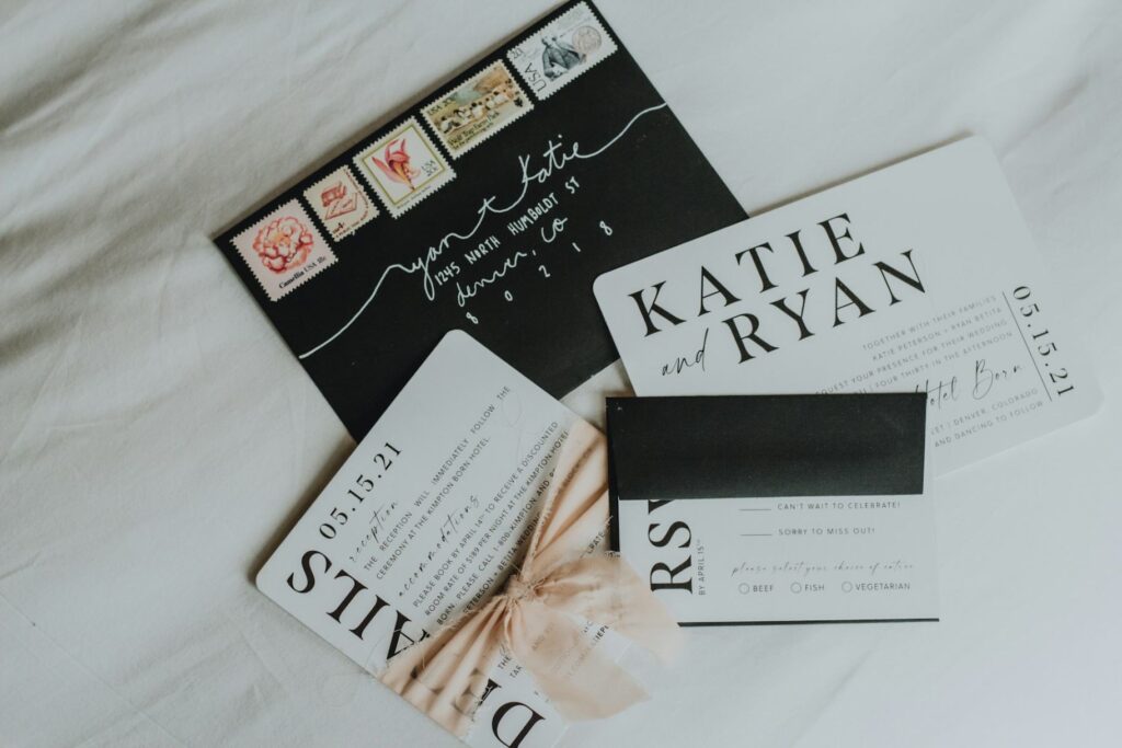 14 Editable Wedding Invitation Templates for Modern Couples 2 noelle rebekah UNWOy4dZE10 unsplash 1