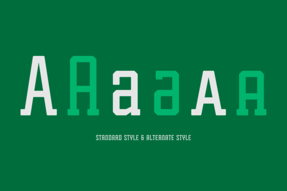14 Fonts Similar to Rockwell Extra Bold: Bold Alternatives 4 tecnica slab creative fabrica poster 4 580x386 1