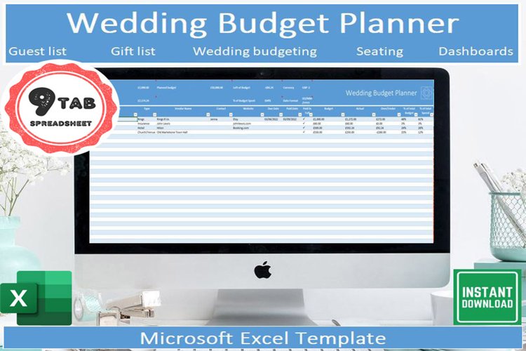 Wedding Budget Template: 16 Smart Picks for Easy Planning 12 wedding budget planner d608de0e6d7ecf831a01bc8266e49b566ceb37d942acda2ee3ea38ab076a125f