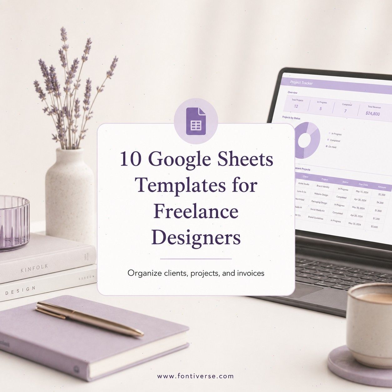 10 Google Sheets Templates for Freelance Designers