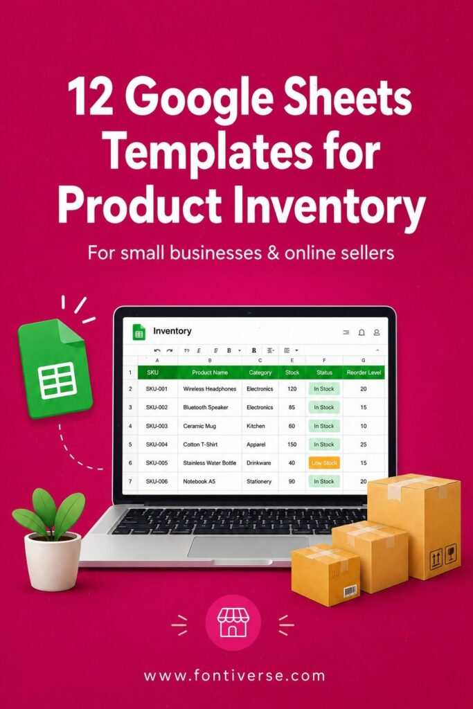 12 Best Google Sheets Templates for Product Inventory 20 12 Google Sheets Templates for Product Inventory 2