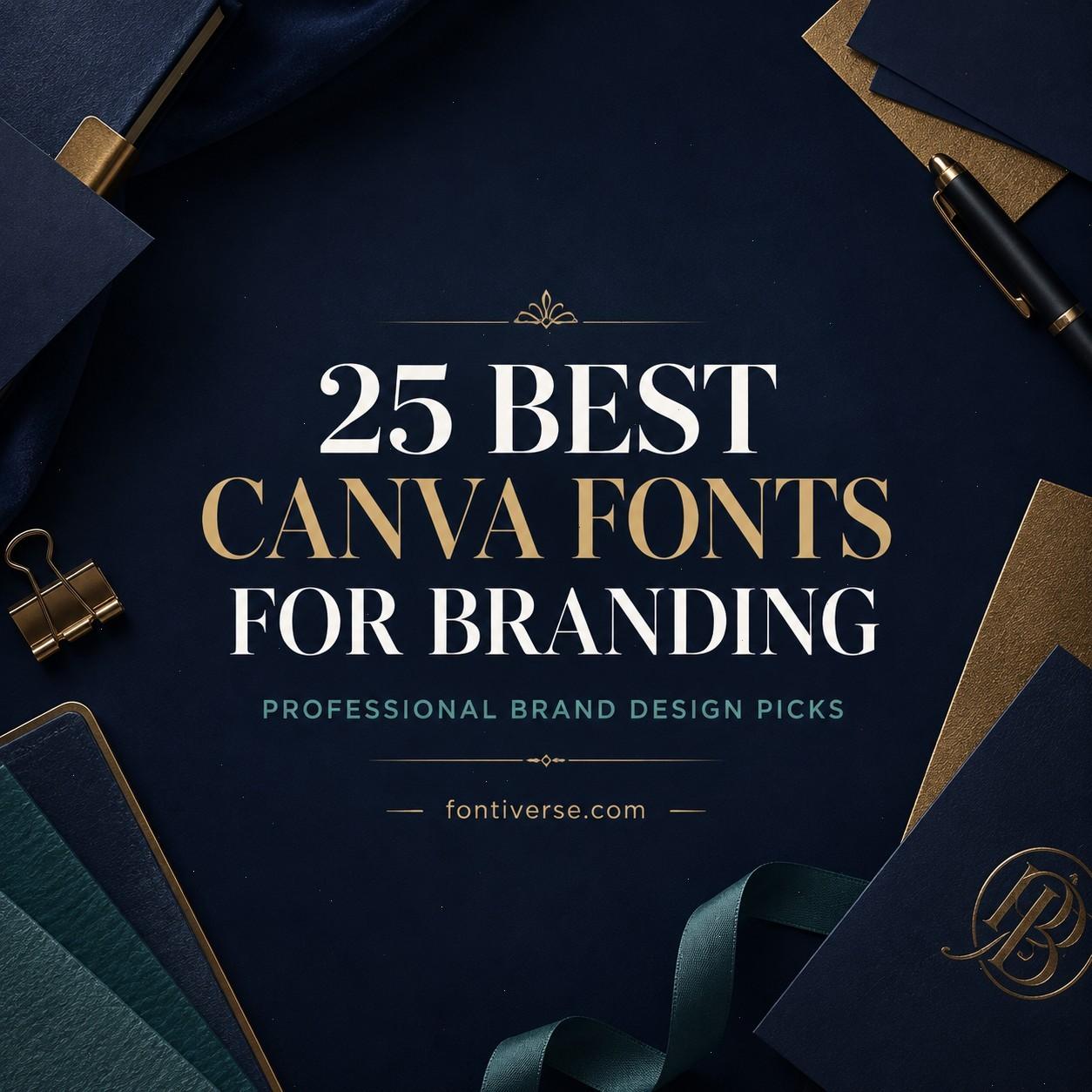 25 Best Canva Fonts for Professional Branding Design