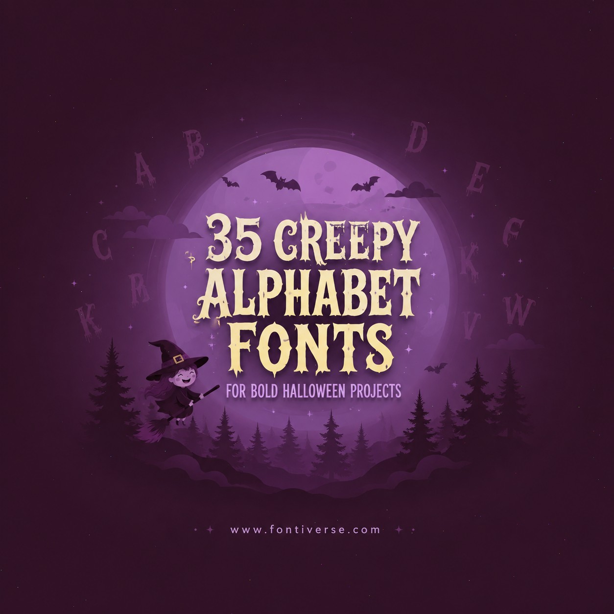 35 Creepy Alphabet Fonts for Bold Halloween Projects