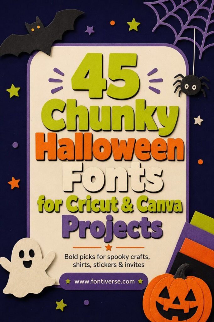 45 Chunky Halloween Fonts for Cricut and Canva Projects 51 9vtbs32zk5 1
