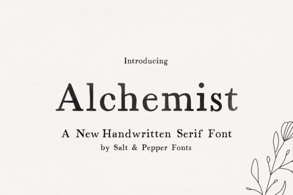 Alchemist Font for Branding — Canva fonts for professional branding Alchemist handwritten serif font for professional branding — Canva fonts for professional branding
