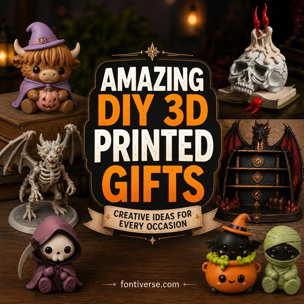 Amazing DIY 3D Printed Gifts 11 Creative Ideas Anyone Can Make