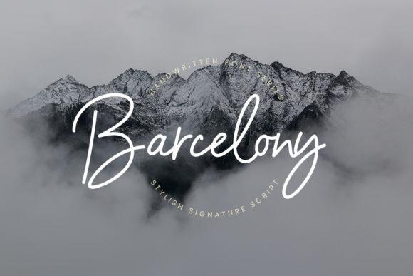 25 Best Canva Fonts for Professional Branding Design 15 Canva fonts for professional branding featuring Barcelony script