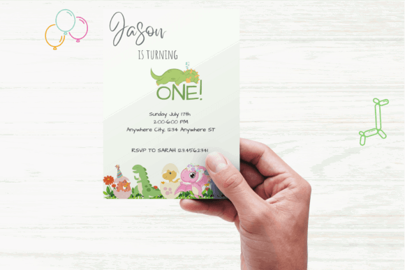 40 Editable Birthday Party Invite Template Ideas for Every 19 Editable baby dinosaur birthday party invitation for a first birthday celebration. โ birthday party invite template