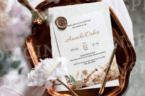 35 Party Invite Template Designs for Every Celebration 31 Editable bridal shower invitation template with floral design and elegant typography. โ party invite template