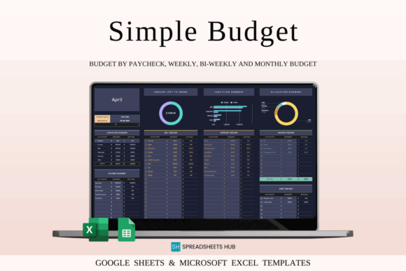 15 Best Google Sheets Bundles & Templates for Business 9 Simple Budget template for managing finances in Google Sheets. — Google Sheets bundles