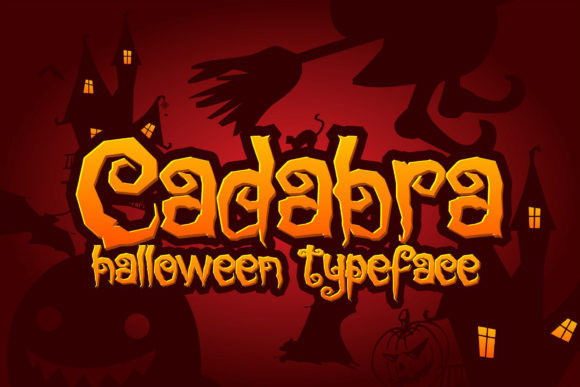 28 Halloween Fonts for Stickers & Labels That Print Clearly 24 Cadabra Fonts 5163181 1 1 580x387 1