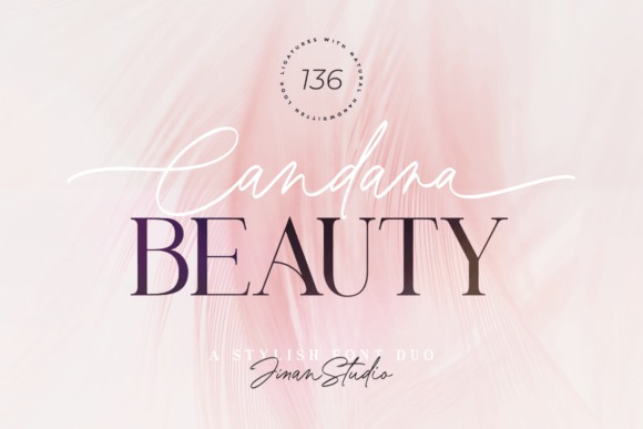 17 Wedding Font Combinations for Elegant Invitations 20 Wedding font combinations featuring Candara Beauty Duo.
