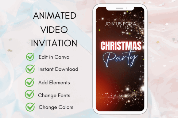 Christmas Party Invitation Templates: 35 Festive Picks 10 Christmas Party Invitation Canva Invite Graphics 106573368 1 1 580x387 1