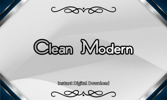 21 Canva Fonts for Clean Professional Designs 6 Clean Modern font showcased for Canva designs — Canva Fonts
