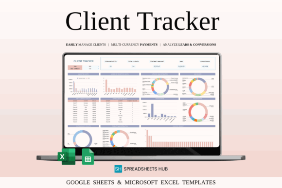 10 Top Google Sheets Templates for Freelance Designers 4 Client Tracker spreadsheet template for managing freelance design projects. — Google Sheets templates