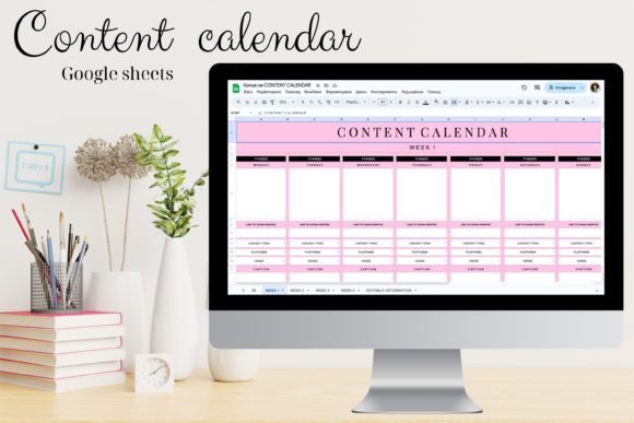 12 Google Sheets Templates for Design Project Mgt 18 Content calendar template in Google Sheets for design project management. — Google Sheets templates for design project