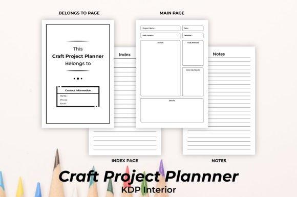 14 Top Printable Craft Project Planner Templates for Makers 4 Printable craft project planner template with sections for project details and — printable craft project planner templates