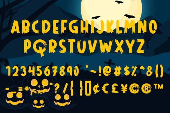 22 Creepy ABC Fonts for Posters, Stickers, & Classrooms 38 Creepy Fonts 72142250 4 580x387 1