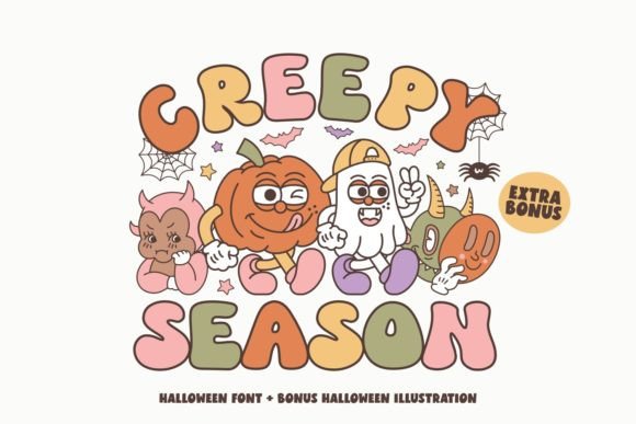 45 Chunky Halloween Fonts for Cricut and Canva Projects 25 Creepy Season Fonts 101551330 1 1 580x387 1