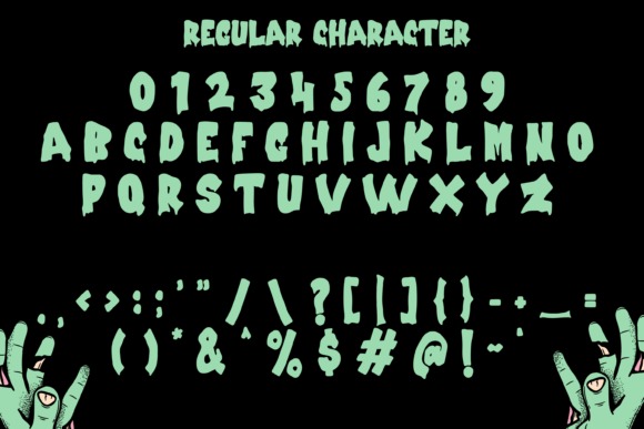 22 Creepy ABC Fonts for Posters, Stickers, & Classrooms 28 Creepy Spooky Fonts 104906337 10 580x387 1