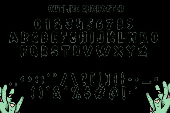 22 Creepy ABC Fonts for Posters, Stickers, & Classrooms 29 Creepy Spooky Fonts 104906337 11 580x387 1