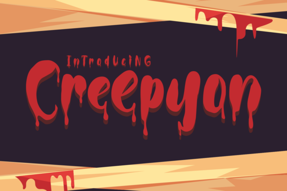 28 Halloween Fonts for Stickers & Labels That Print Clearly 10 Creepyon Fonts 5343462 1 1 580x387 2