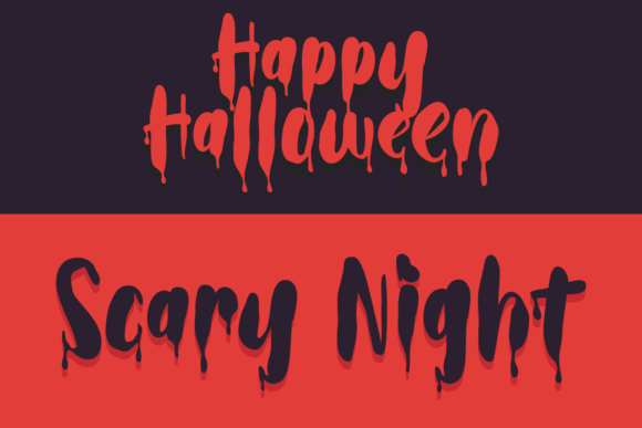 28 Halloween Fonts for Stickers & Labels That Print Clearly 11 Creepyon Fonts 5343462 4 580x387 1