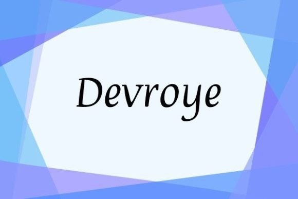 Devroye Font for Branding — Canva fonts for professional branding Devroye font example for professional branding — Canva fonts for professional branding