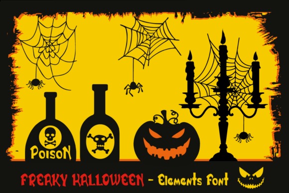 34 Halloween Lettering Fonts: Creepy Hand-Drawn Style 67 Freaky Halloween Fonts 4860680 5 580x387 1
