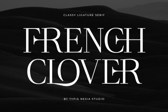 16 Wedding Card Fonts for Elegant Invitation Designs 32 French Clover wedding card font example — wedding card fonts