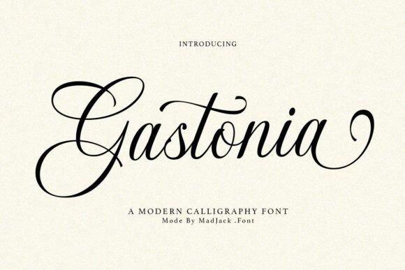 21 Free Calligraphy Fonts for Elegant Wedding Invitations 8 Gastonia Script calligraphy font for elegant wedding invitations — calligraphy fonts