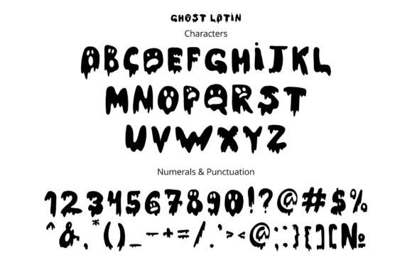 24 Halloween ABC Fonts for Spooky Alphabet Designs 49 Halloween ABC fonts featuring the Ghost display font.