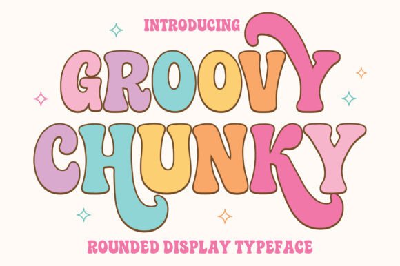 Halloween Bubble Letter Fonts: 27 Cute Spooky Picks 26 Groovy Chunky Fonts 141160076 1 1 580x386 1