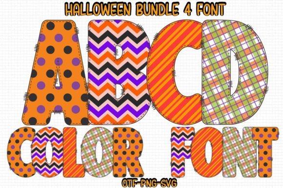 24 Halloween ABC Fonts for Spooky Alphabet Designs 2 24 Halloween ABC fonts for spooky alphabet designs