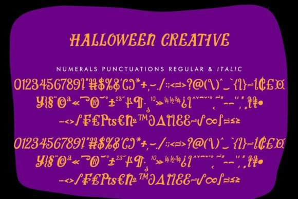 34 Halloween Lettering Fonts: Creepy Hand-Drawn Style 18 Halloween lettering fonts featuring the Halloween Creative typeface with distressed texture.