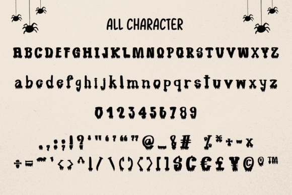 Halloween Bubble Letter Fonts: 27 Cute Spooky Picks 40 Halloween bubble letter font showcasing uppercase and lowercase letters, numbers, and special characters.